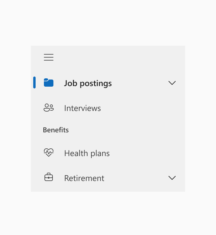 Feature focused navigation