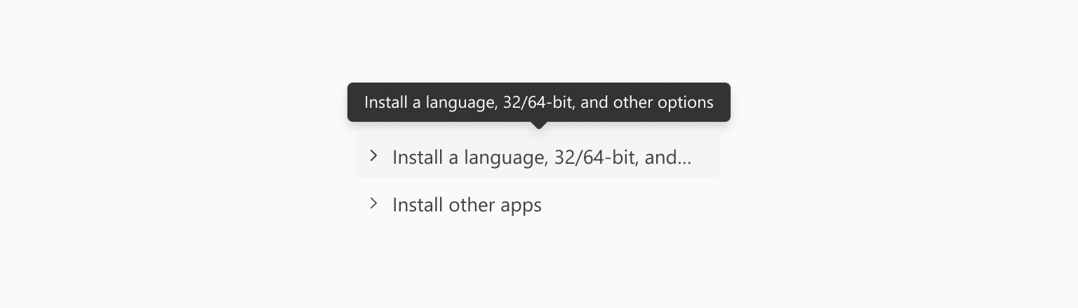 Indentation